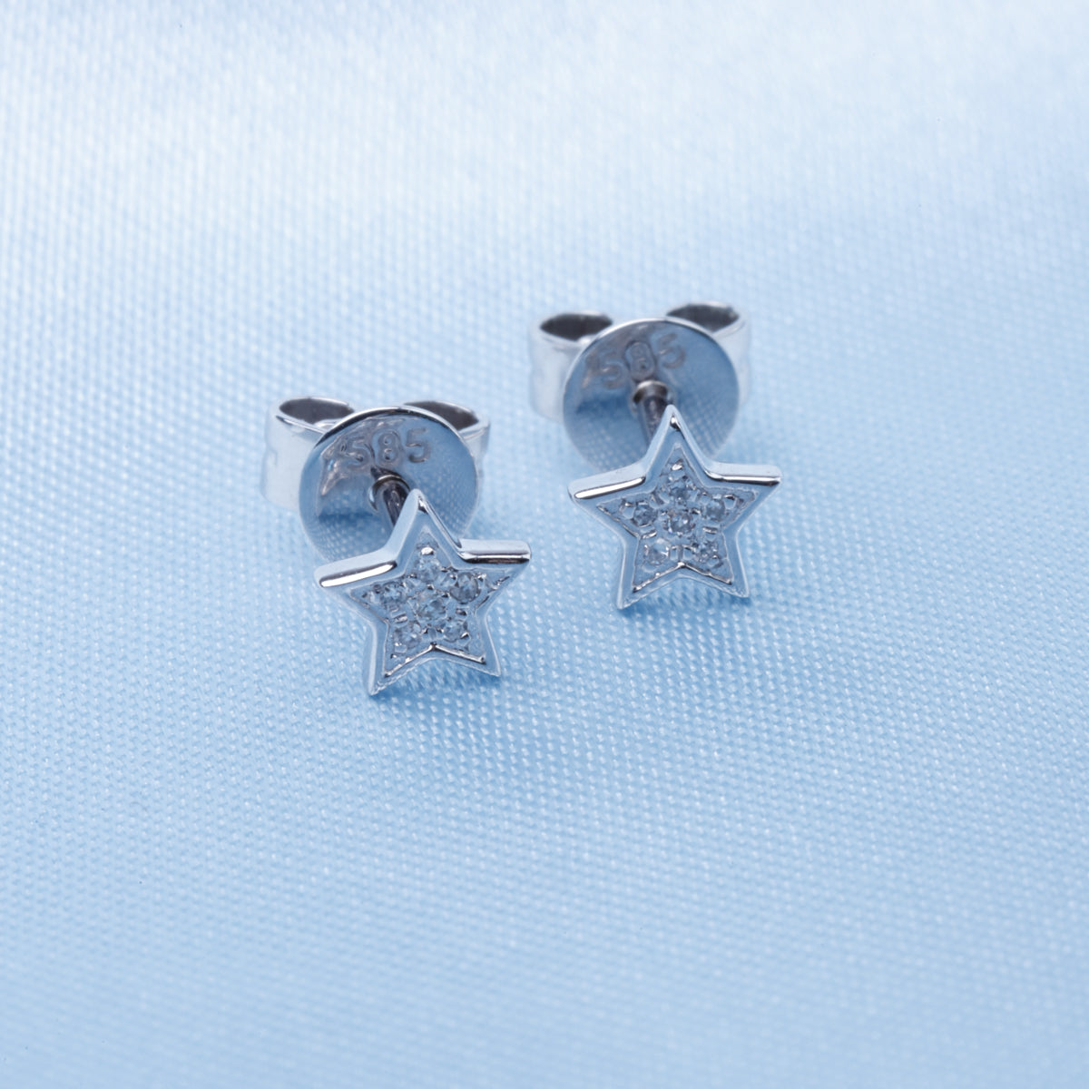 Star Diamond Studs