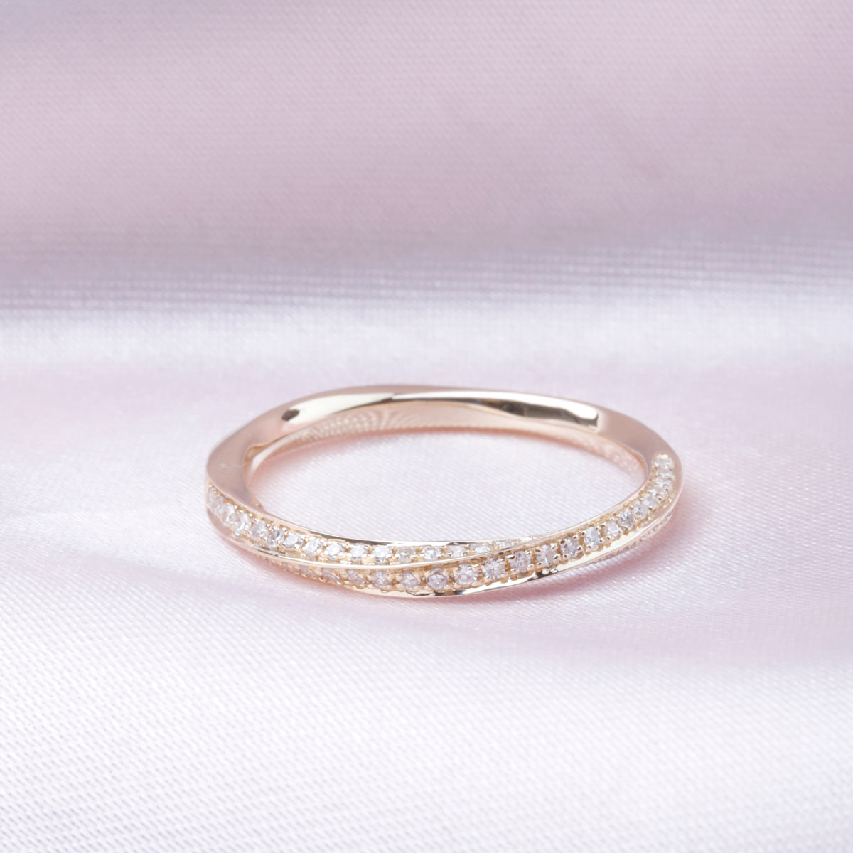Twist Diamond Ring