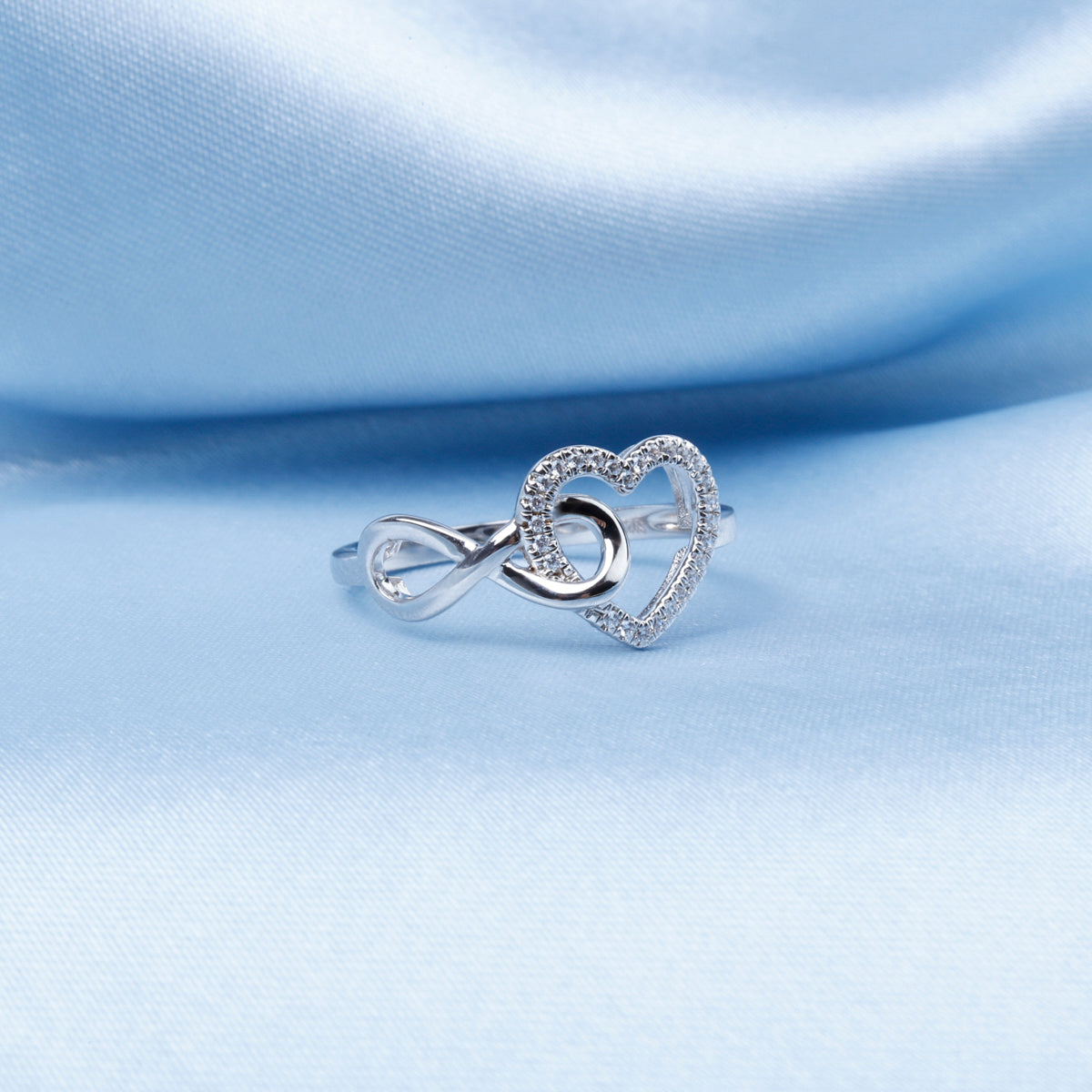 Infinity Love Diamond Ring