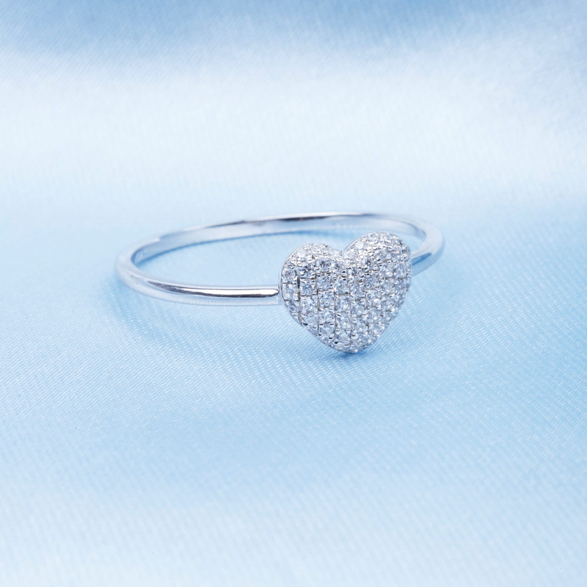 Diamond Heart Ring