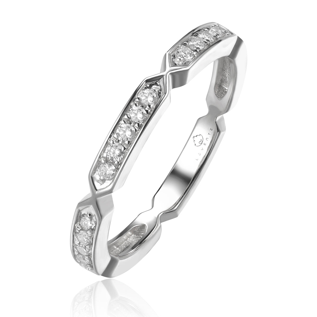 Radiant Cascade Diamond Ring